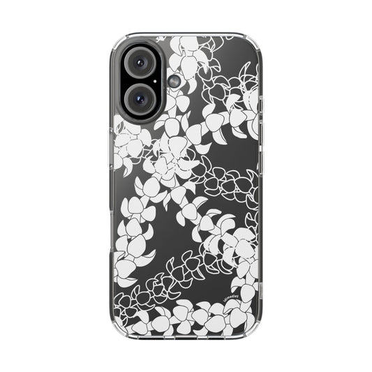 Puakenikeni Curvilinear Lei CLEAR Case