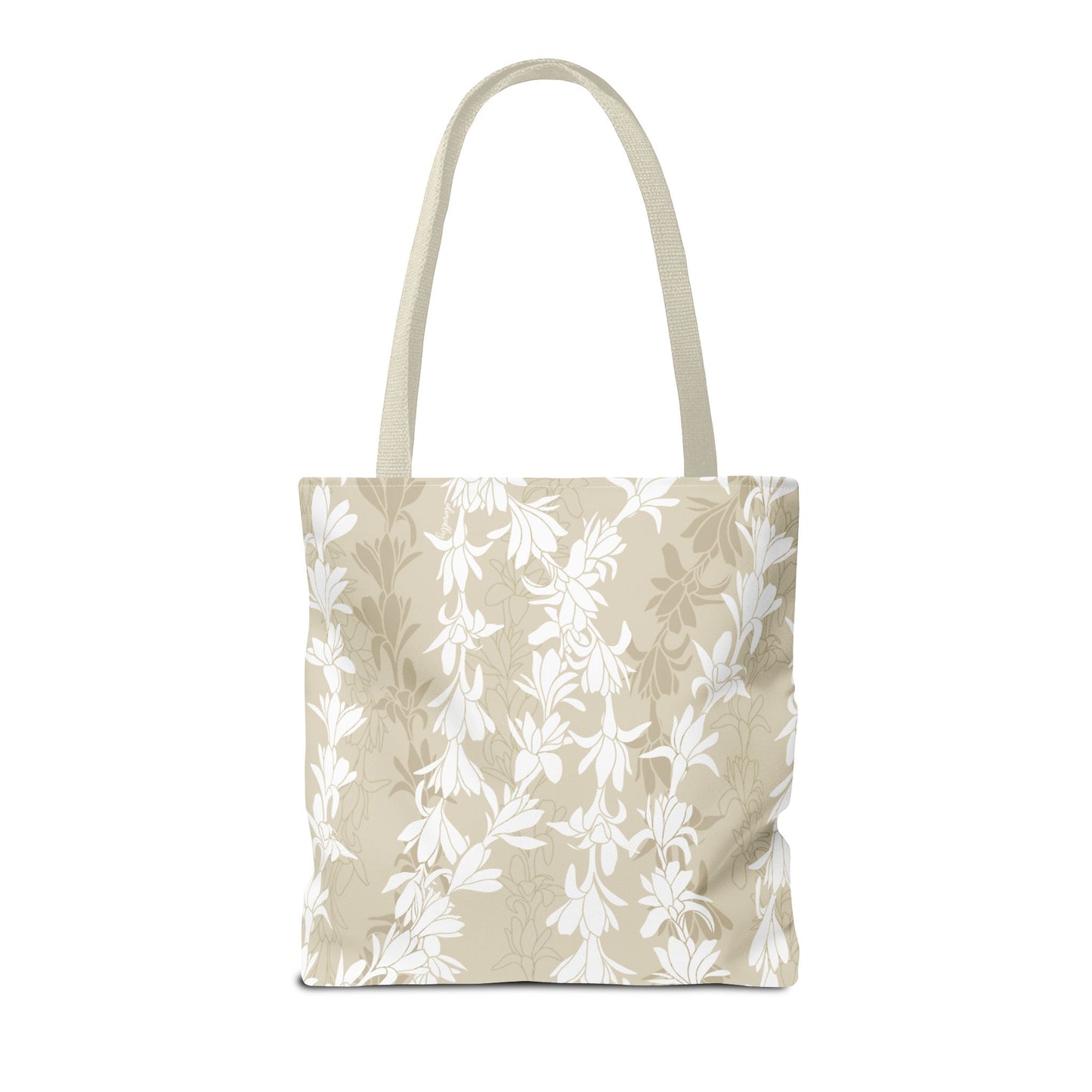 Tote bag- Tuberoses for Nohea (Sand)