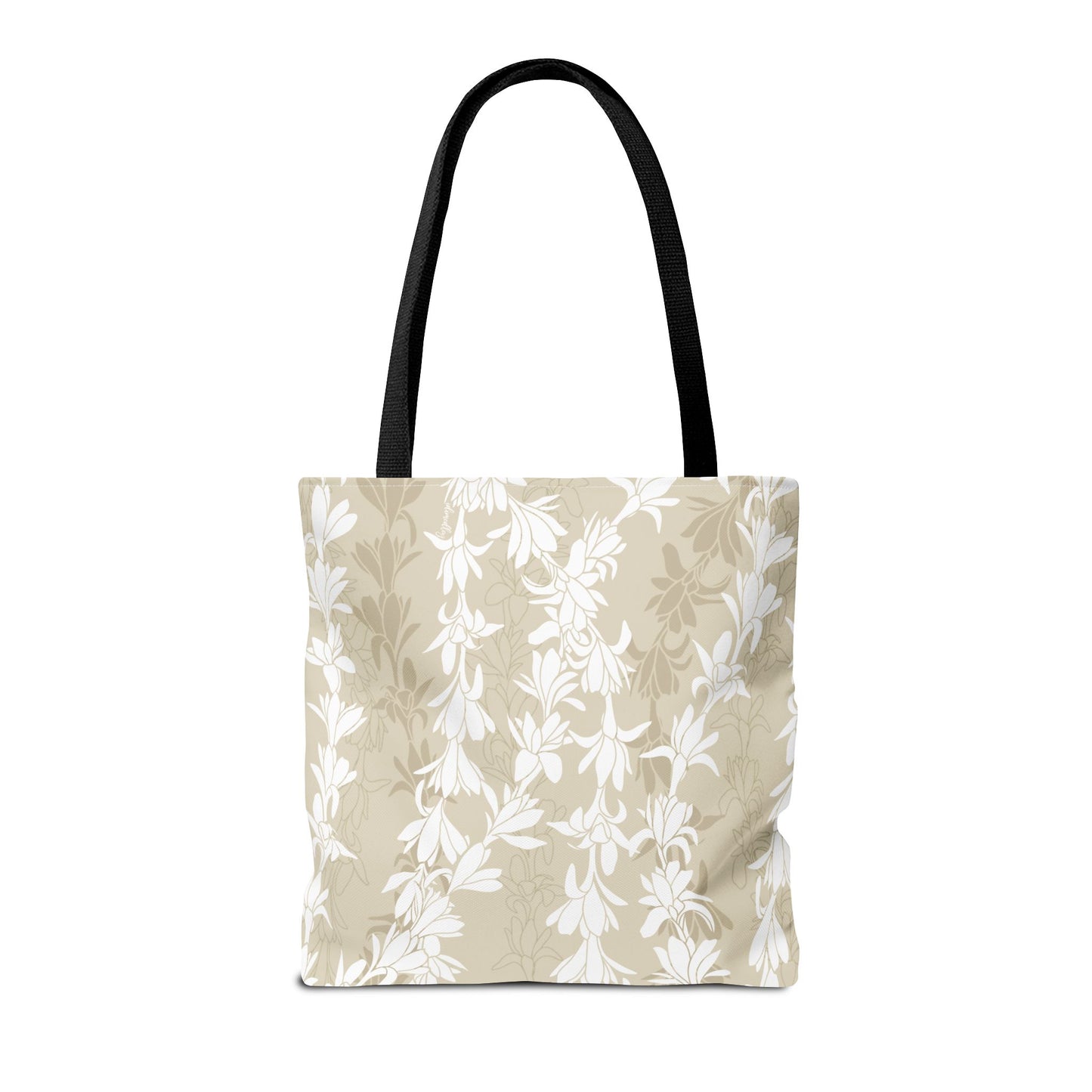 Tote bag- Tuberoses for Nohea (Sand)