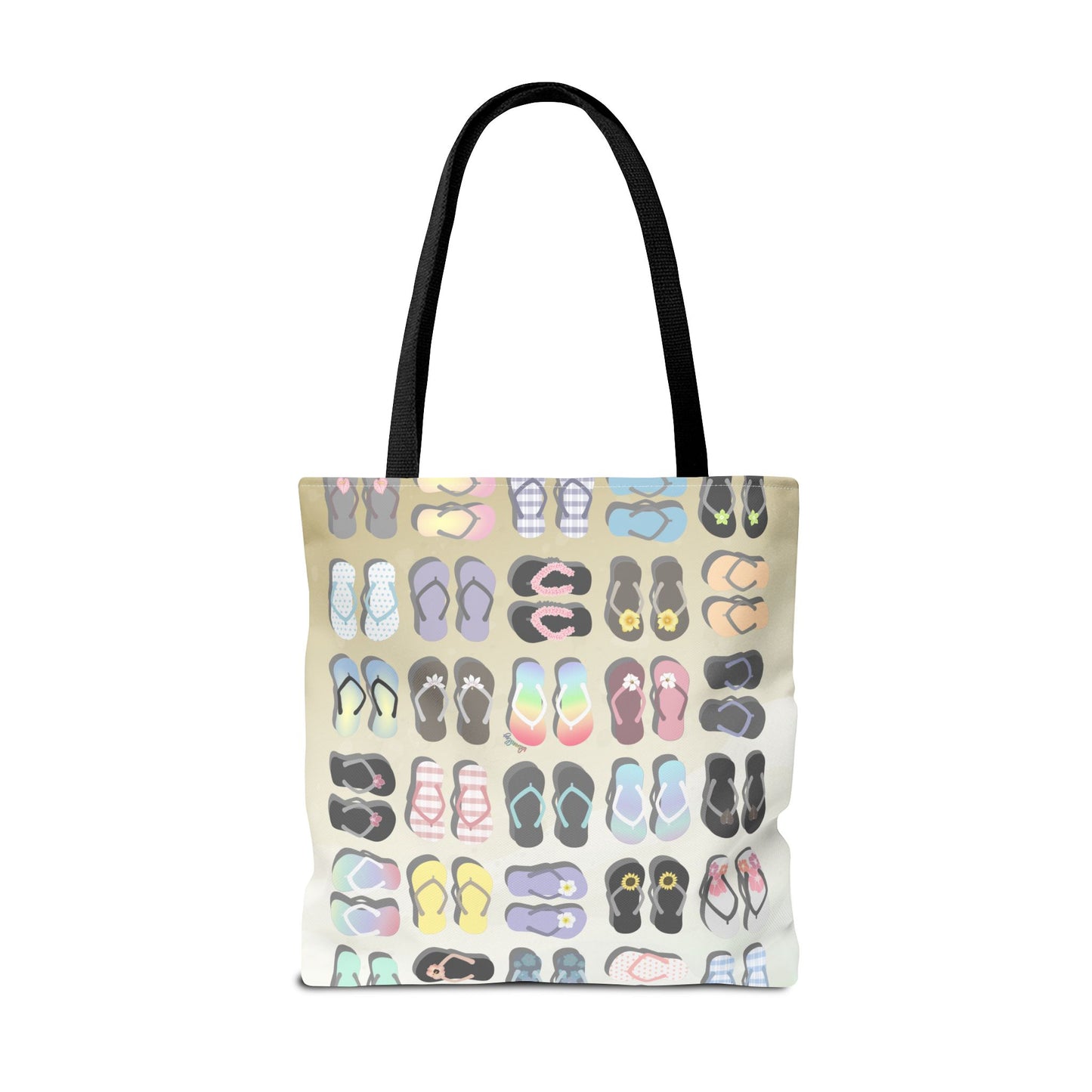 Tote bag- Sandy Pua Toes in my Rubbah Slippahs