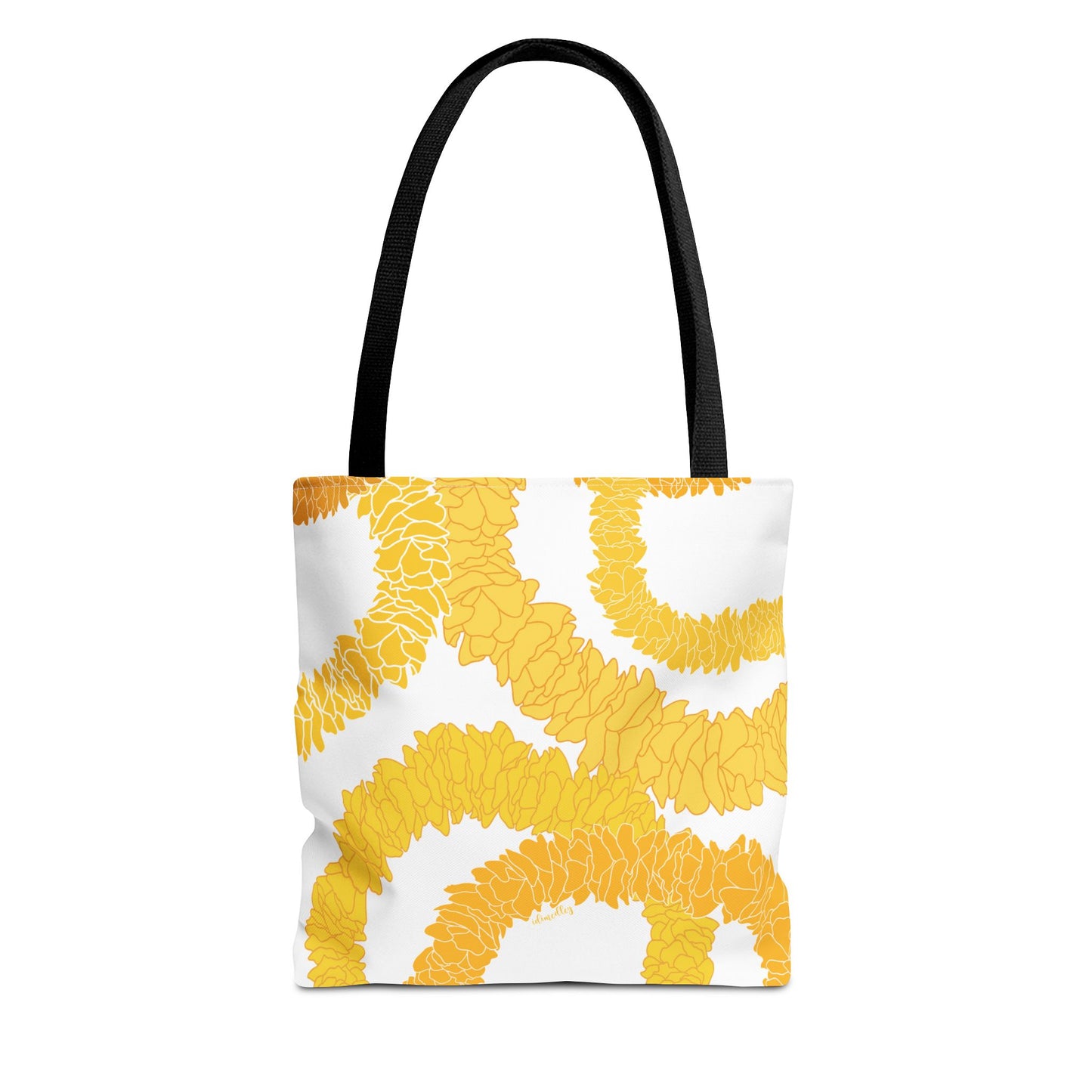 Tote Bag- Ilima Lei (White)