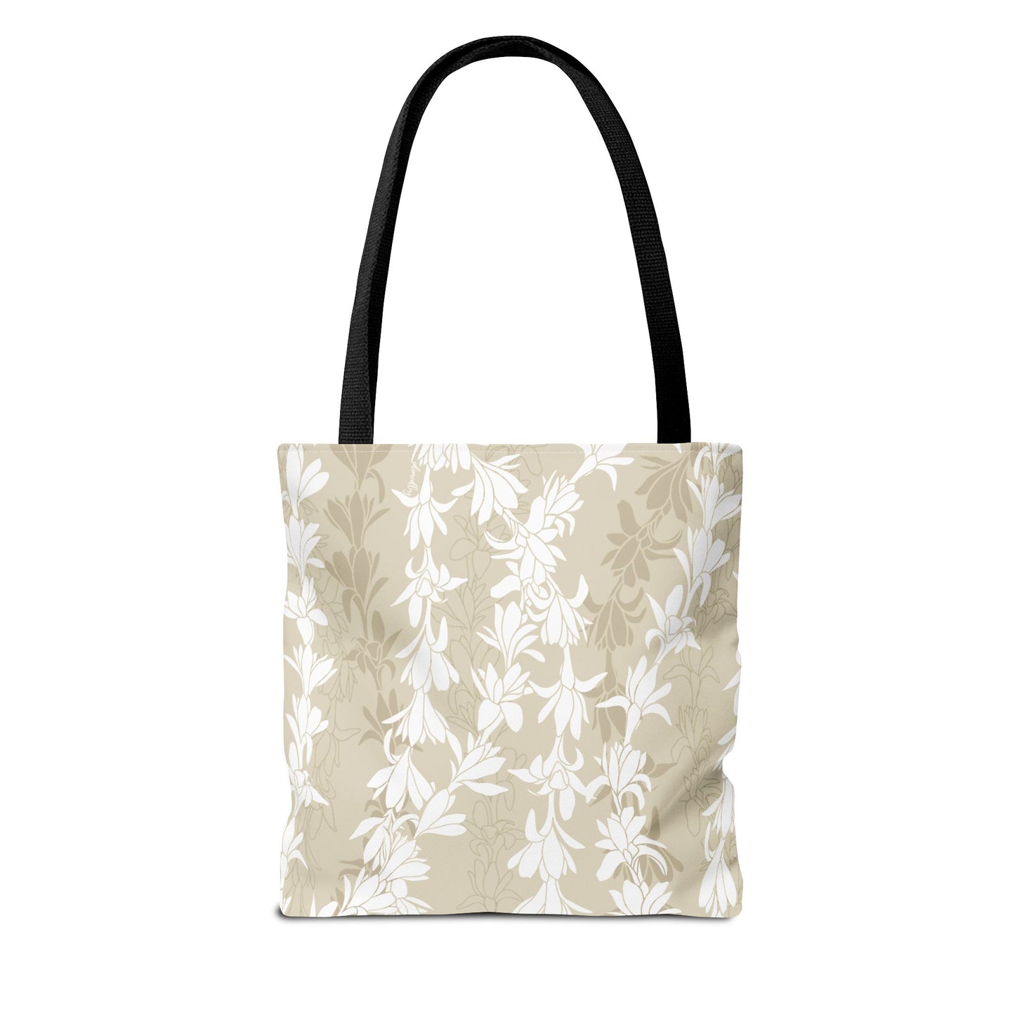 Tote bag- Tuberoses for Nohea (Sand)