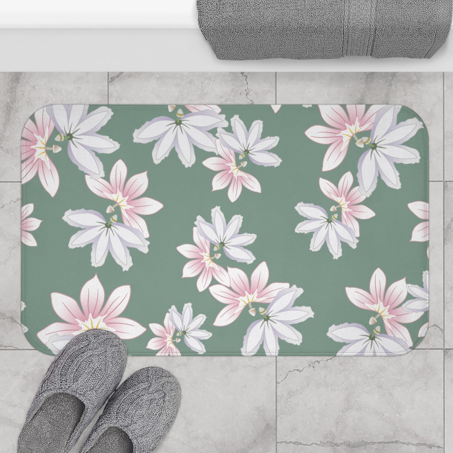 Bath Mat- Naupaka Love Story (Mantle)