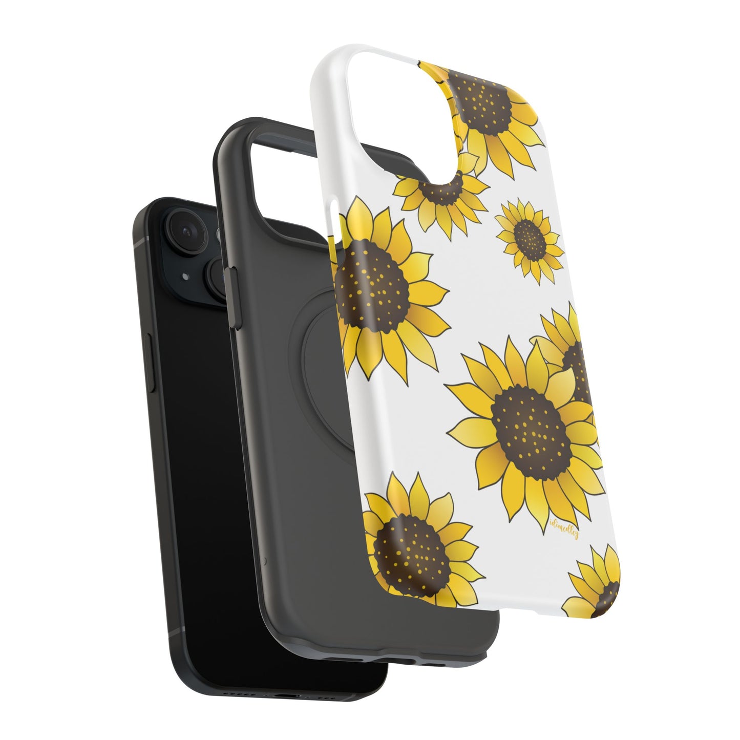 Sunflowers (White)