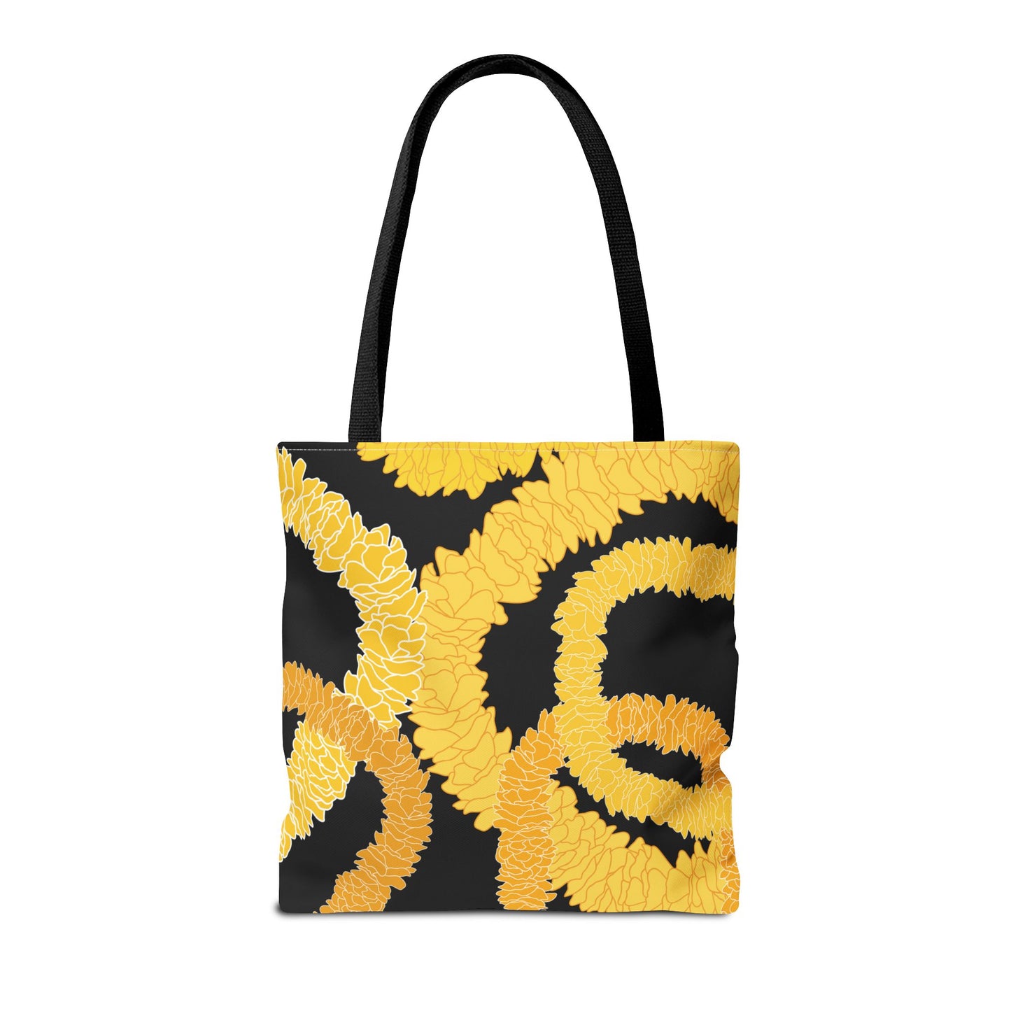 Tote Bag- Ilima Lei (Black)