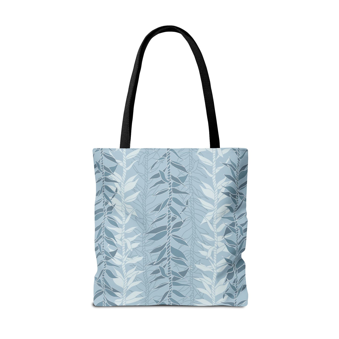 Tote bag- Ti Leaf Lucky Leis (Steel Blue)