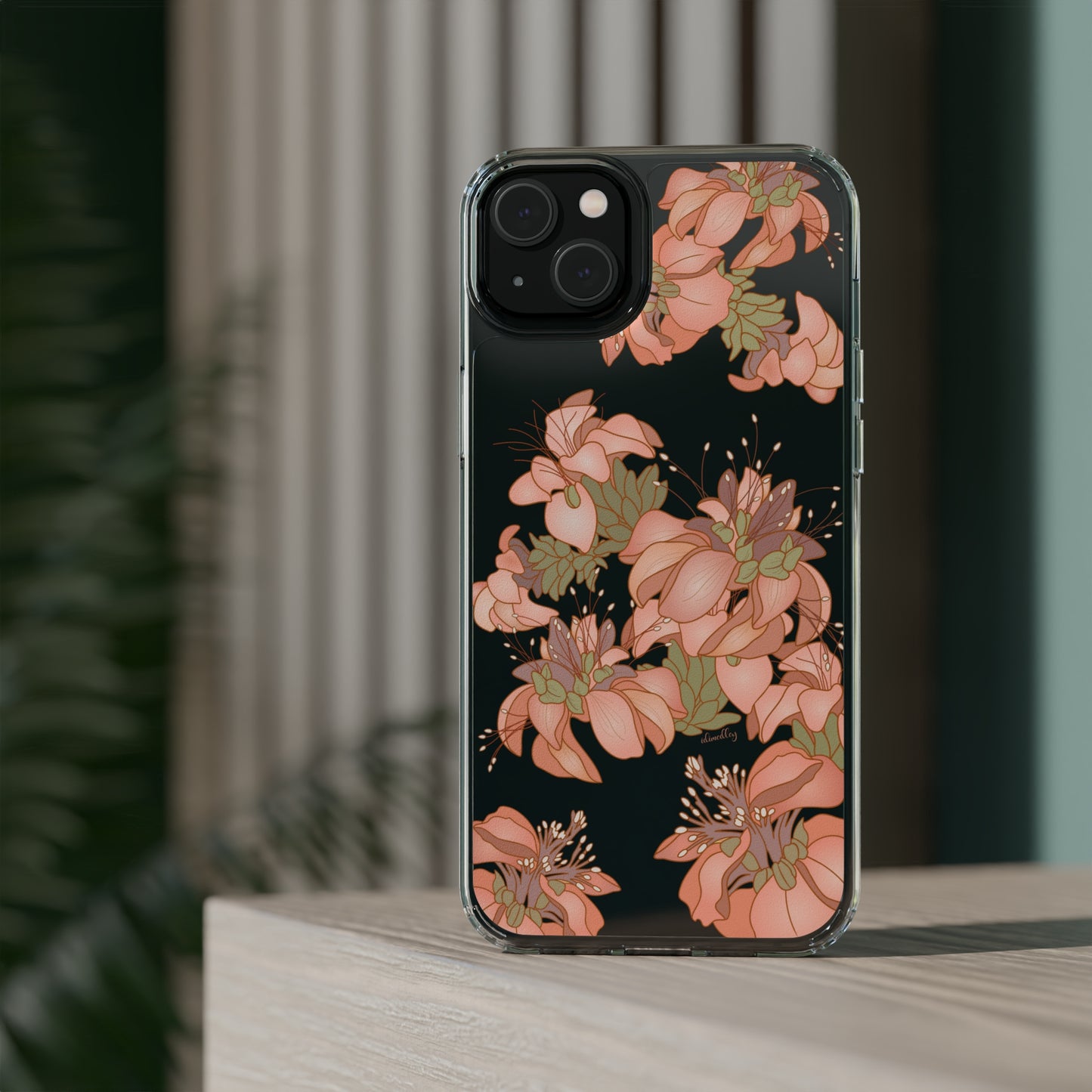 Wili Wili Flowers CLEAR Case