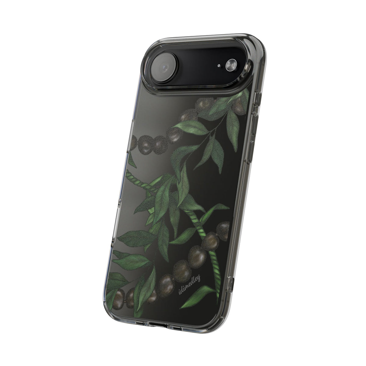 Kukui Nut, Maile and Ti Leaf Lei CLEAR Case