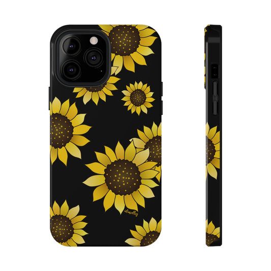 Sunflowers (Black)