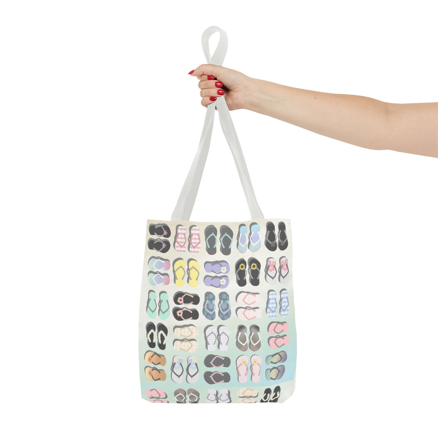 Tote bag- Sandy Pua Toes in my Rubbah Slippahs