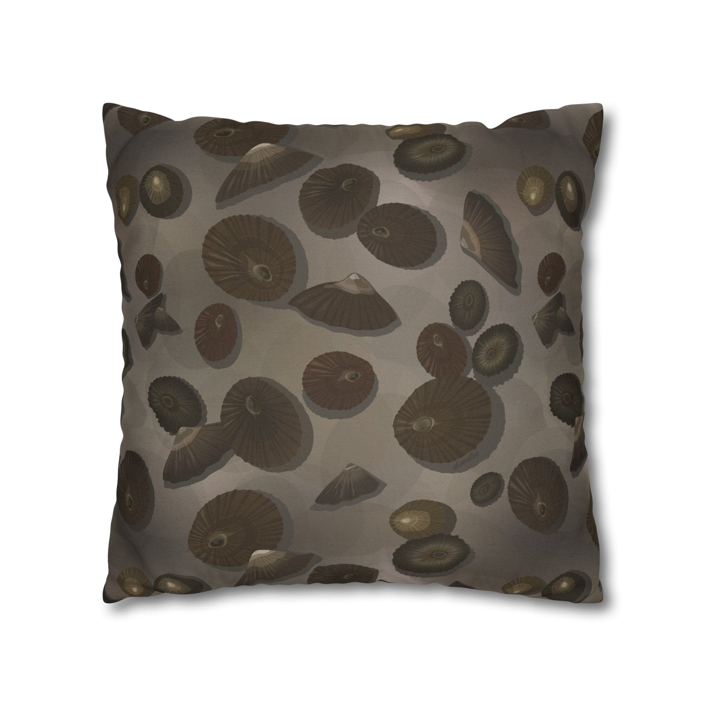 Pillow Case- Lil Opihi in Brown