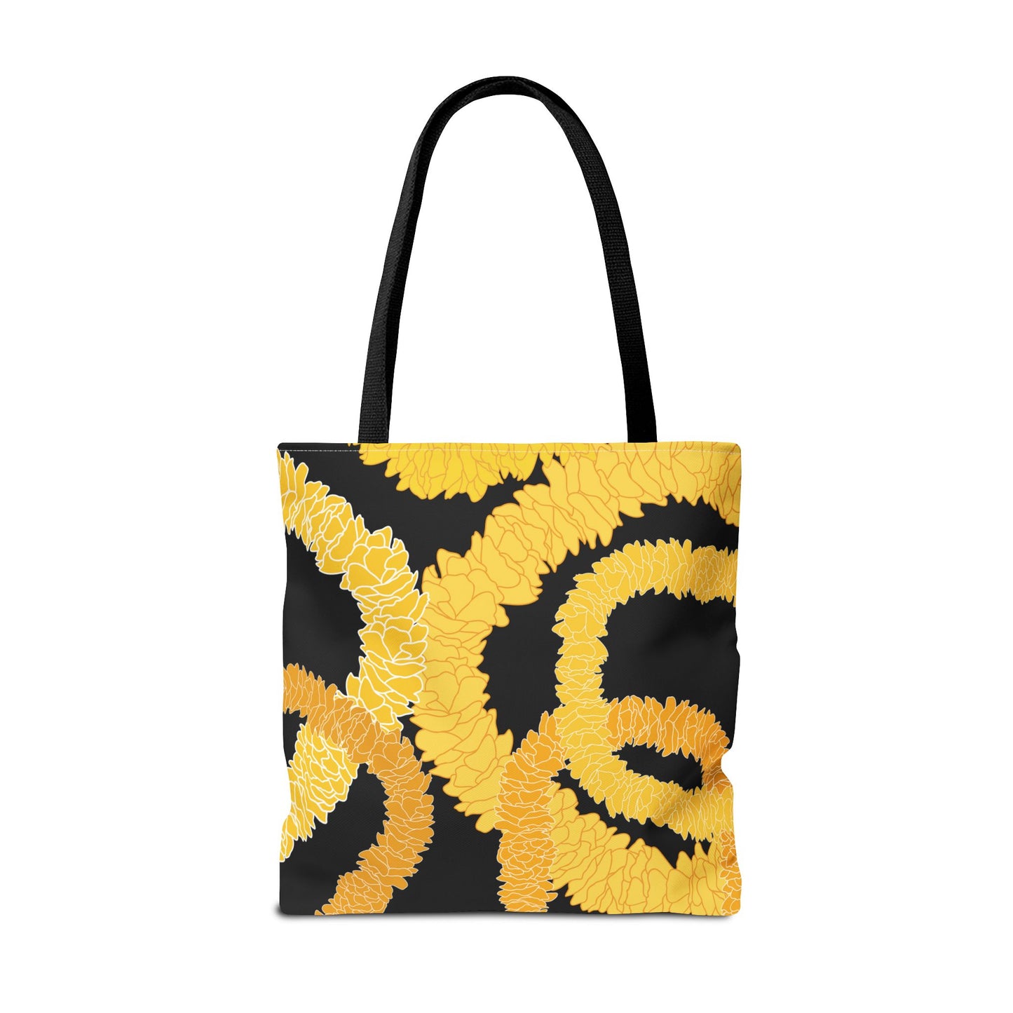 Tote Bag- Ilima Lei (Black)