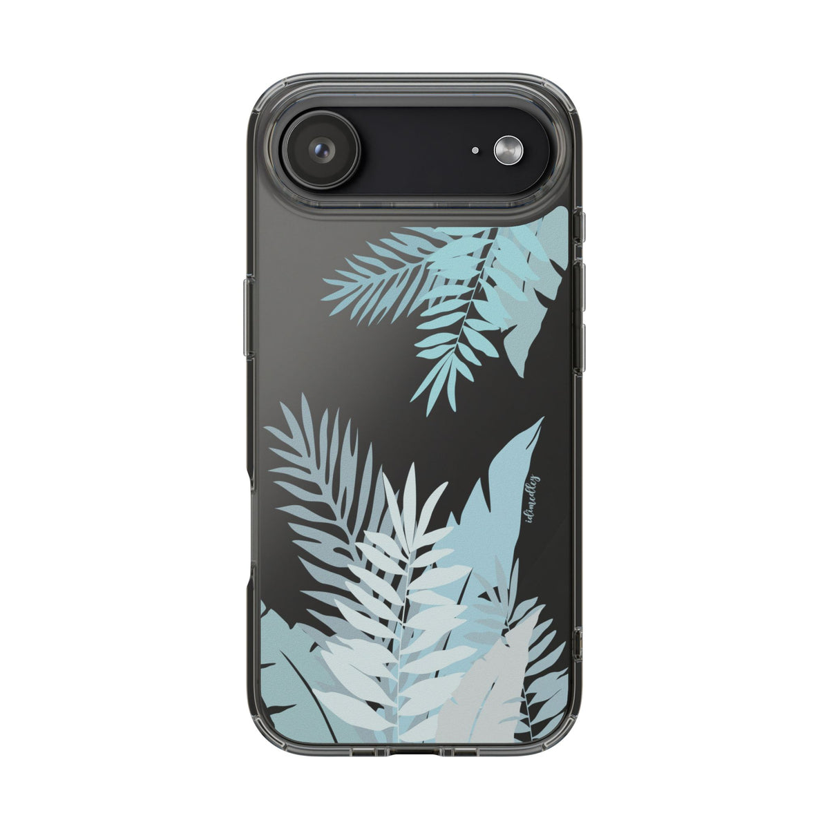 Whispering Leaves (Blue) CLEAR Case
