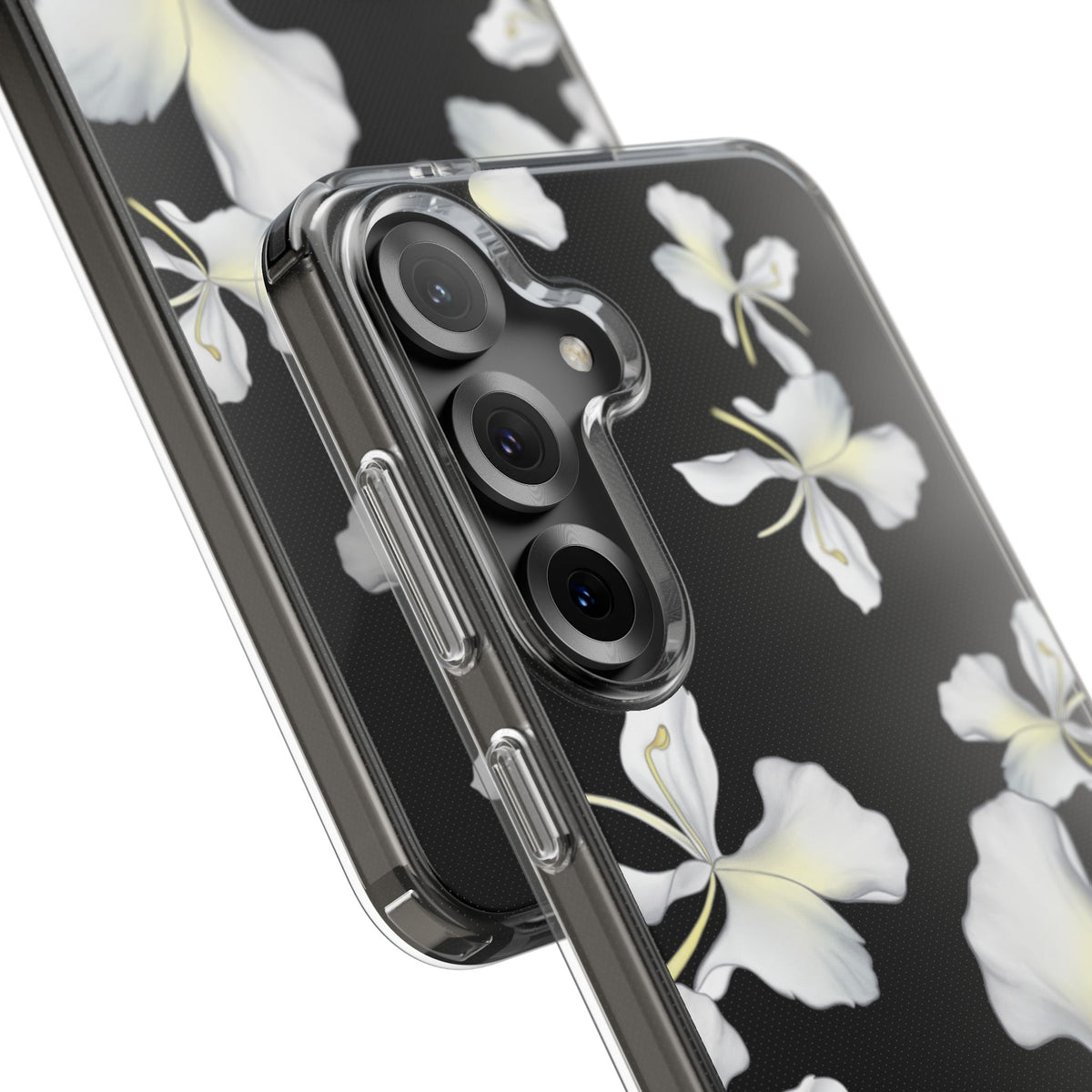 Awapuhi Butterfly Ginger Falling Flowers CLEAR Case