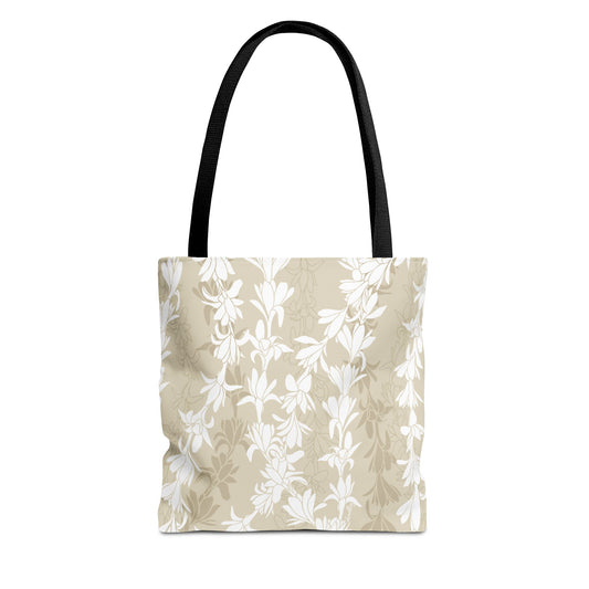 Tote bag- Tuberoses for Nohea (Sand)