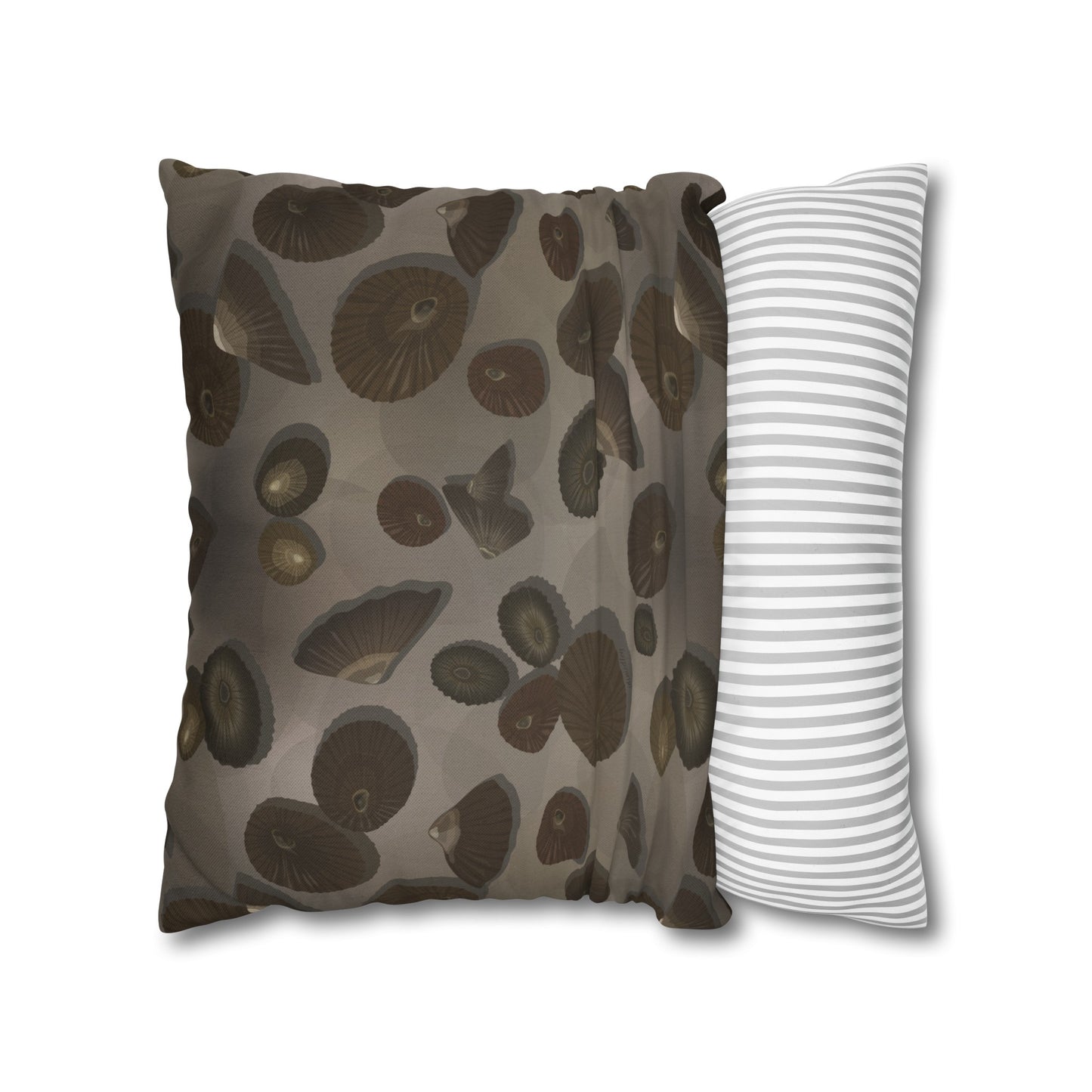 Pillow Case- Lil Opihi in Brown