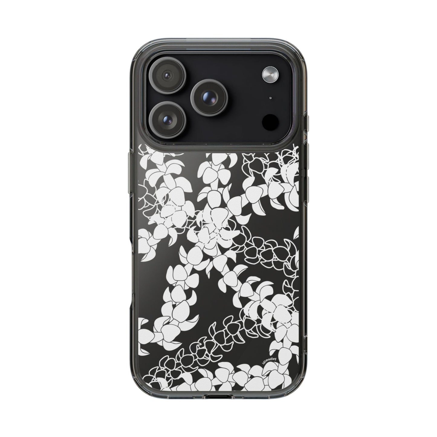 Puakenikeni Curvilinear Lei CLEAR Case