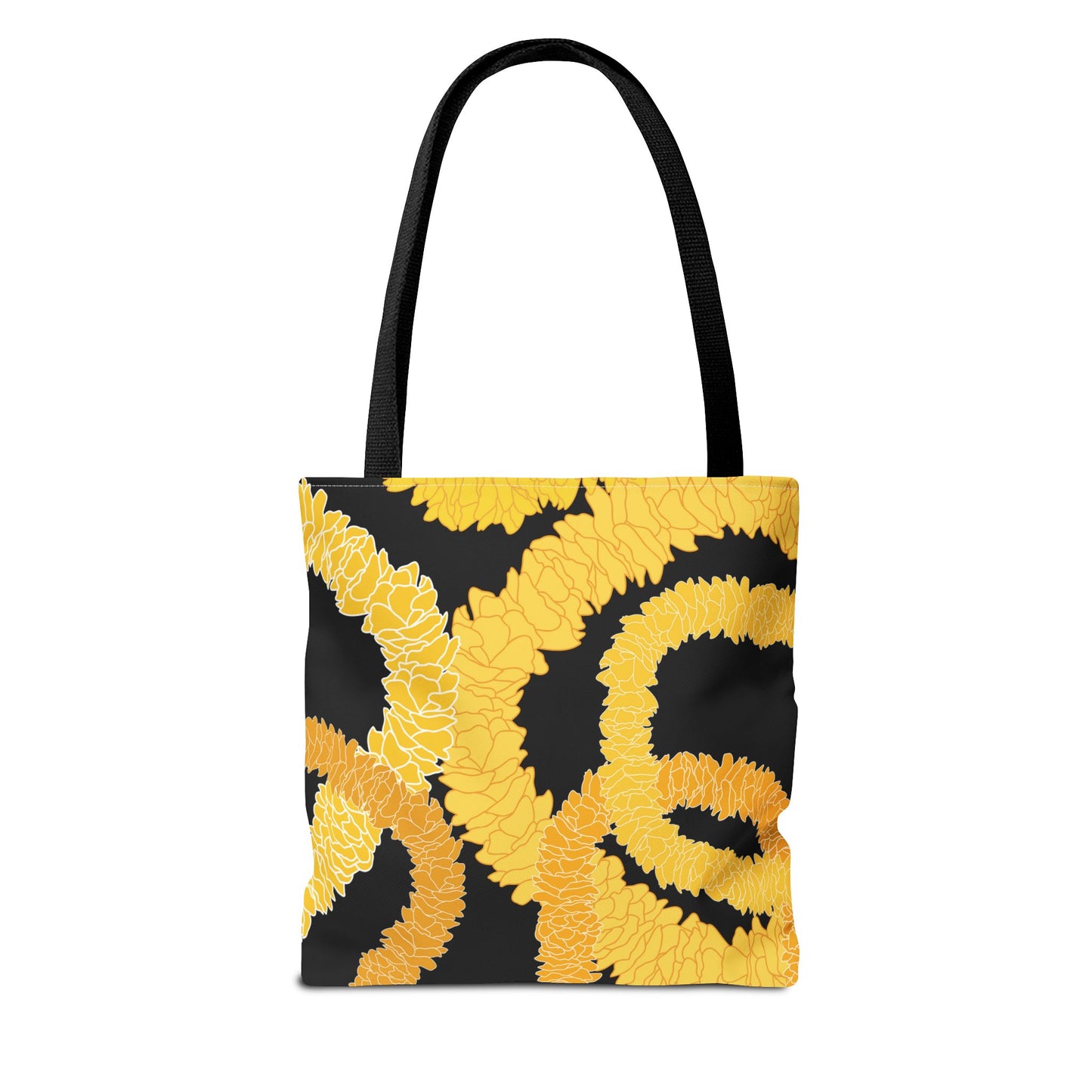 Tote Bag- Ilima Lei (Black)