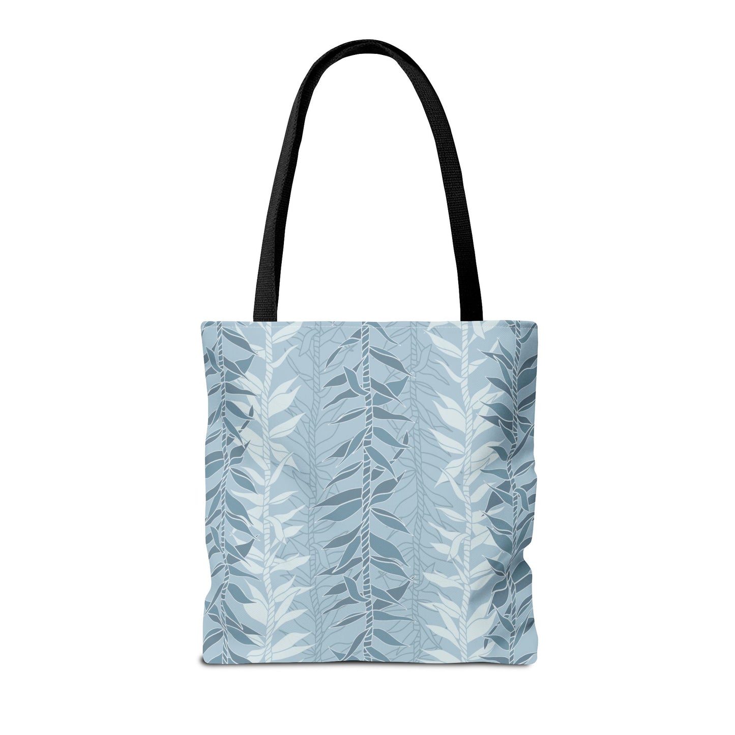 Tote bag- Ti Leaf Lucky Leis (Steel Blue)