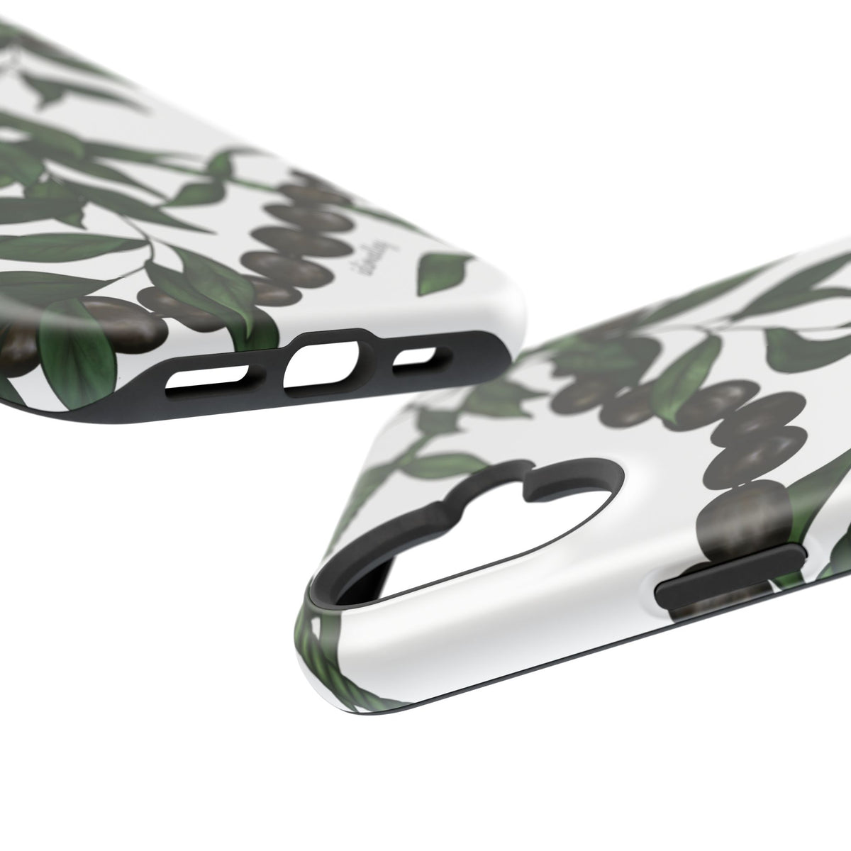 Kukui Nut, Maile, Ti Leaf Lei (White), MAGSAFE