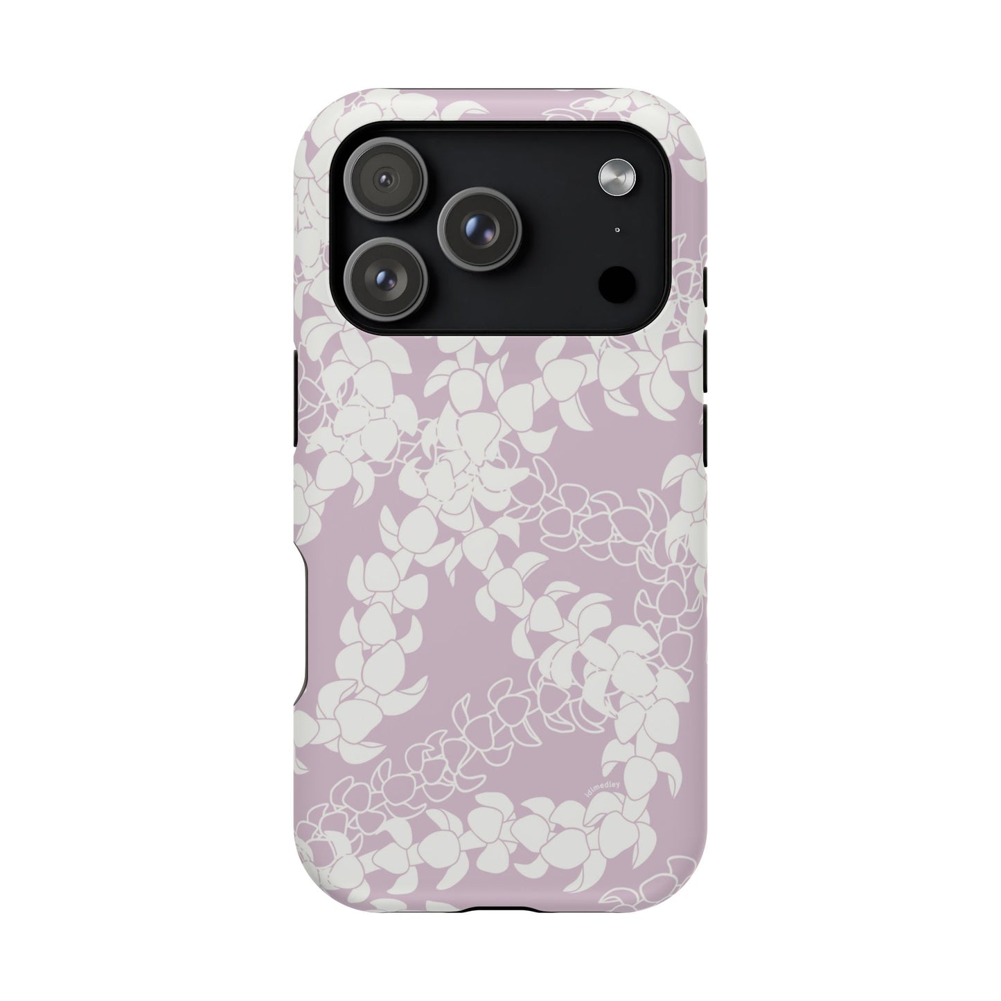 Puakenikeni Curvilinear Lei (Pinky Periwinkle), MAGSAFE