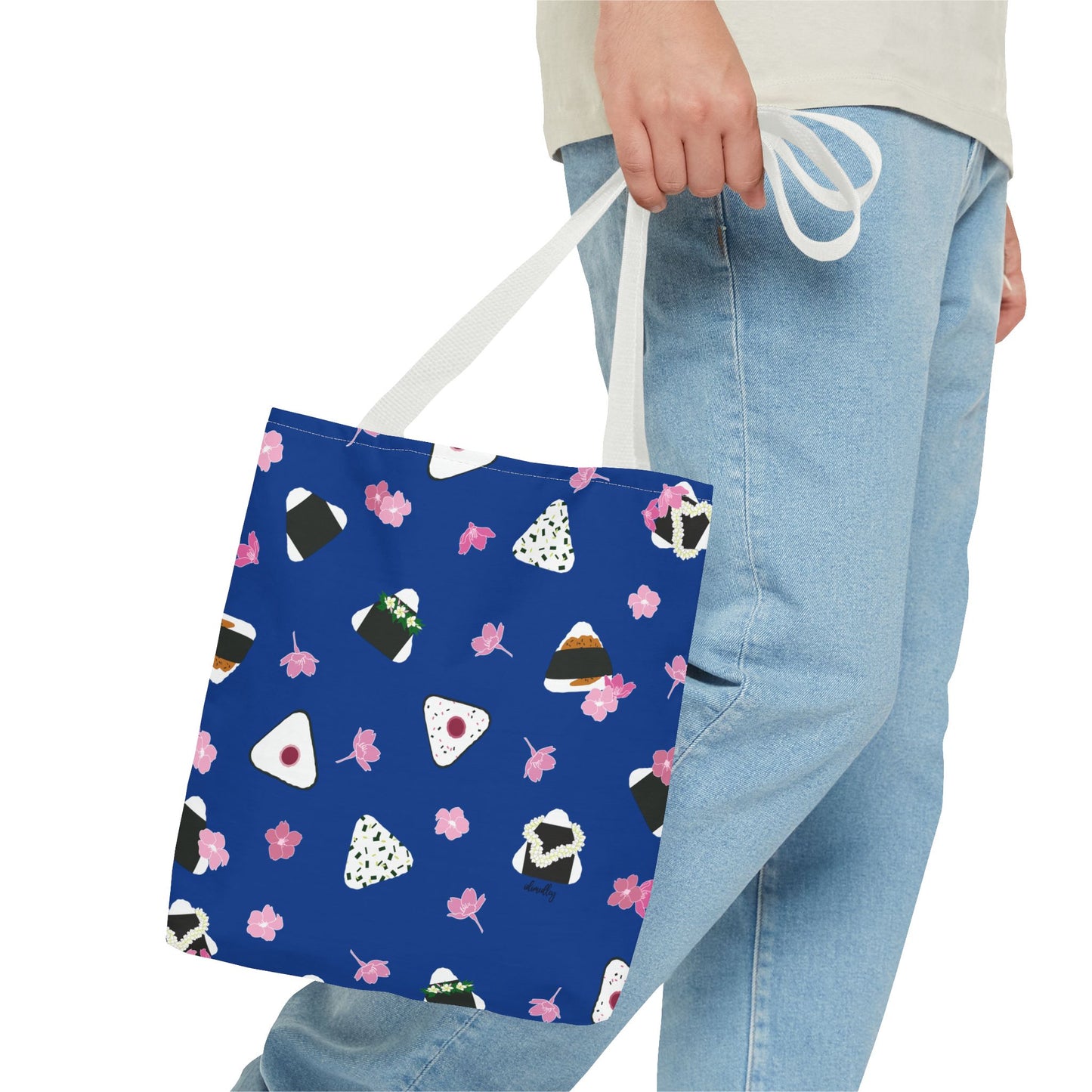 Tote bag- Musubi Medley (Deep Blue Sea)