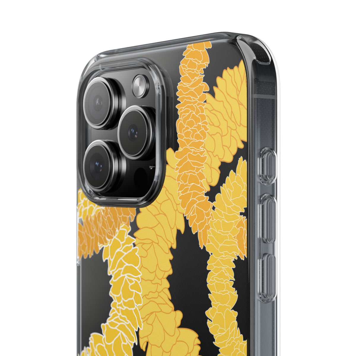 Ilima Flower Lei CLEAR Case