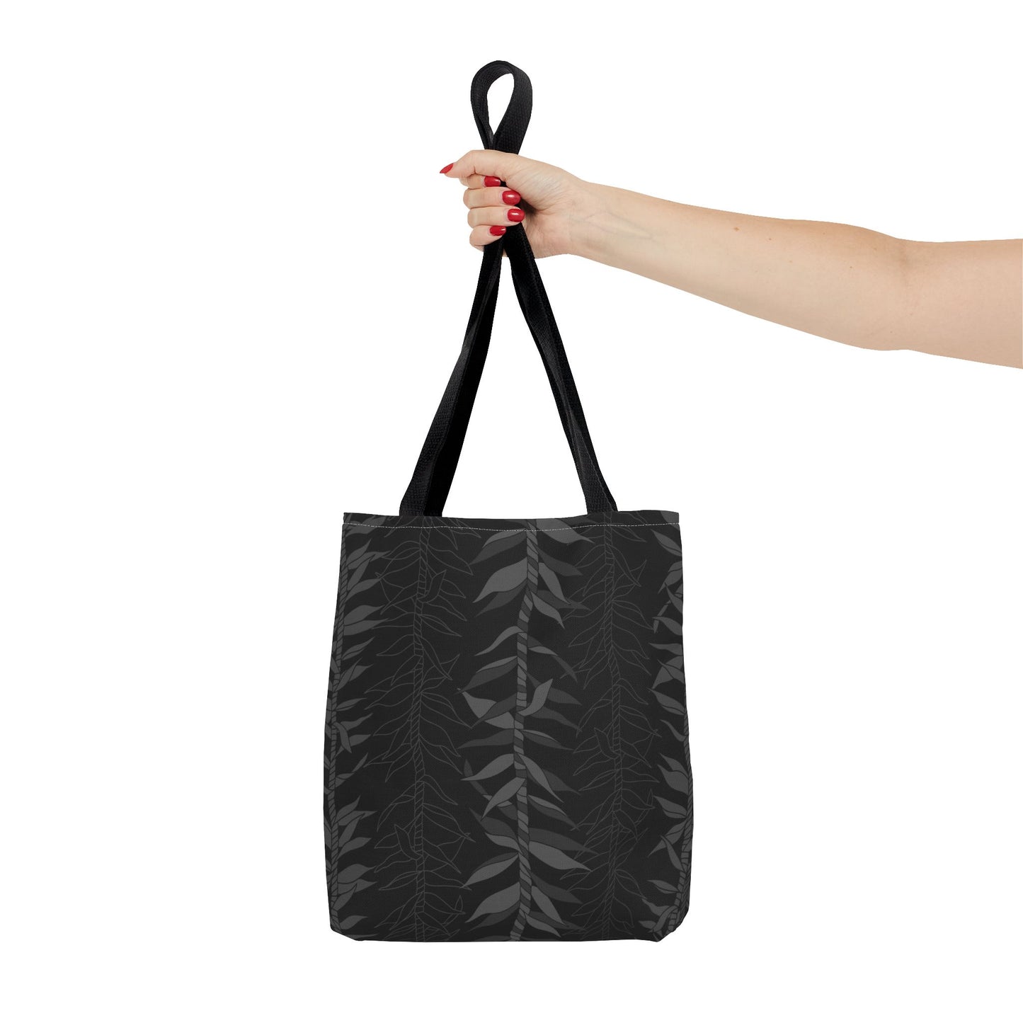 Tote bag- Ti Leaf Lucky Leis (Shadows)