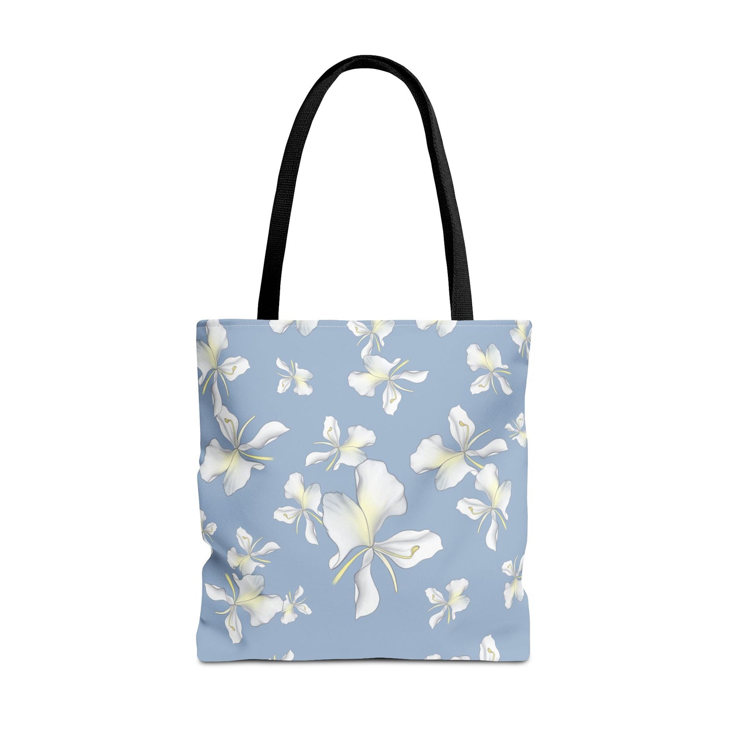 Tote bag- Awapuhi Falling  (Cyan)