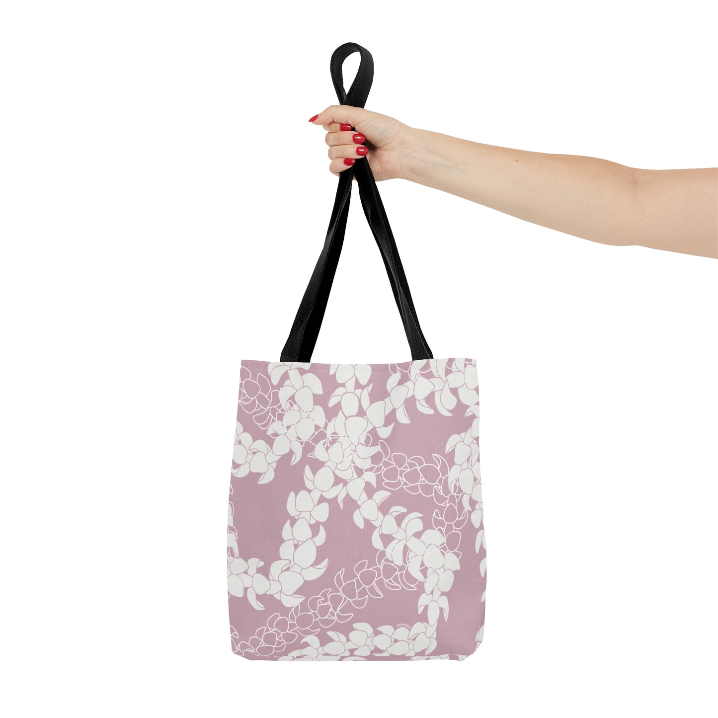 Tote Bag- Puakenikeni Lei (Rosey Pink)