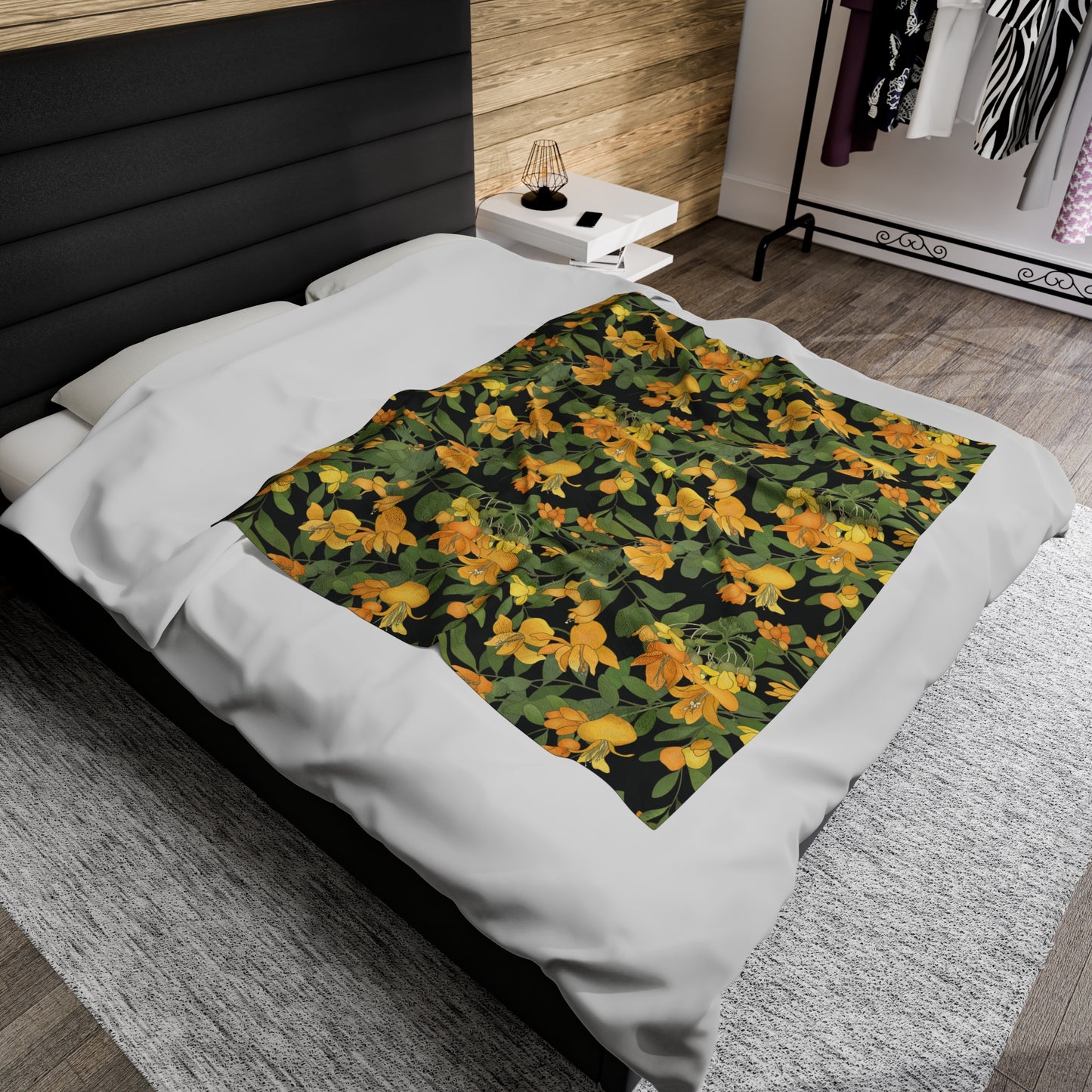 Incredibly Soft Blanket-Mamane Flower Cluster