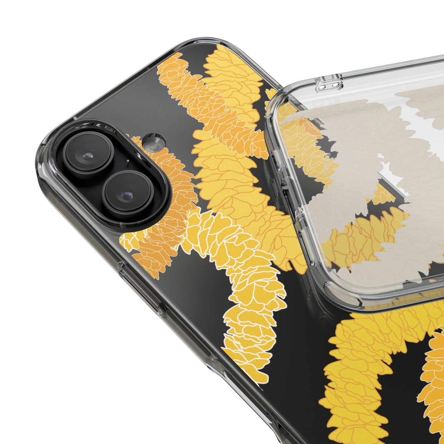 Ilima Flower Lei CLEAR Case
