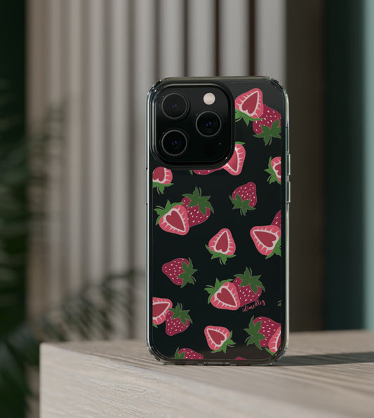 Strawberries CLEAR Case