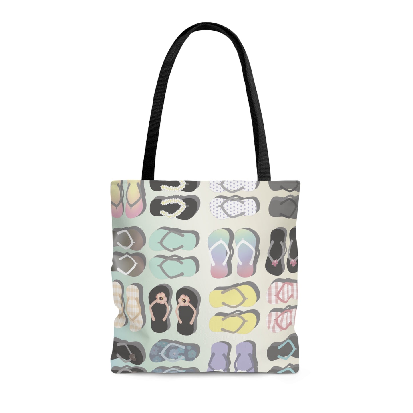 Tote bag- Sandy Pua Toes in my Rubbah Slippahs