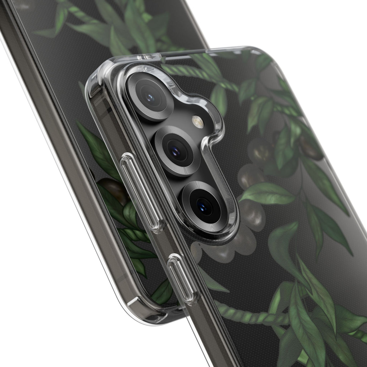 Kukui Nut, Maile and Ti Leaf Lei CLEAR Case