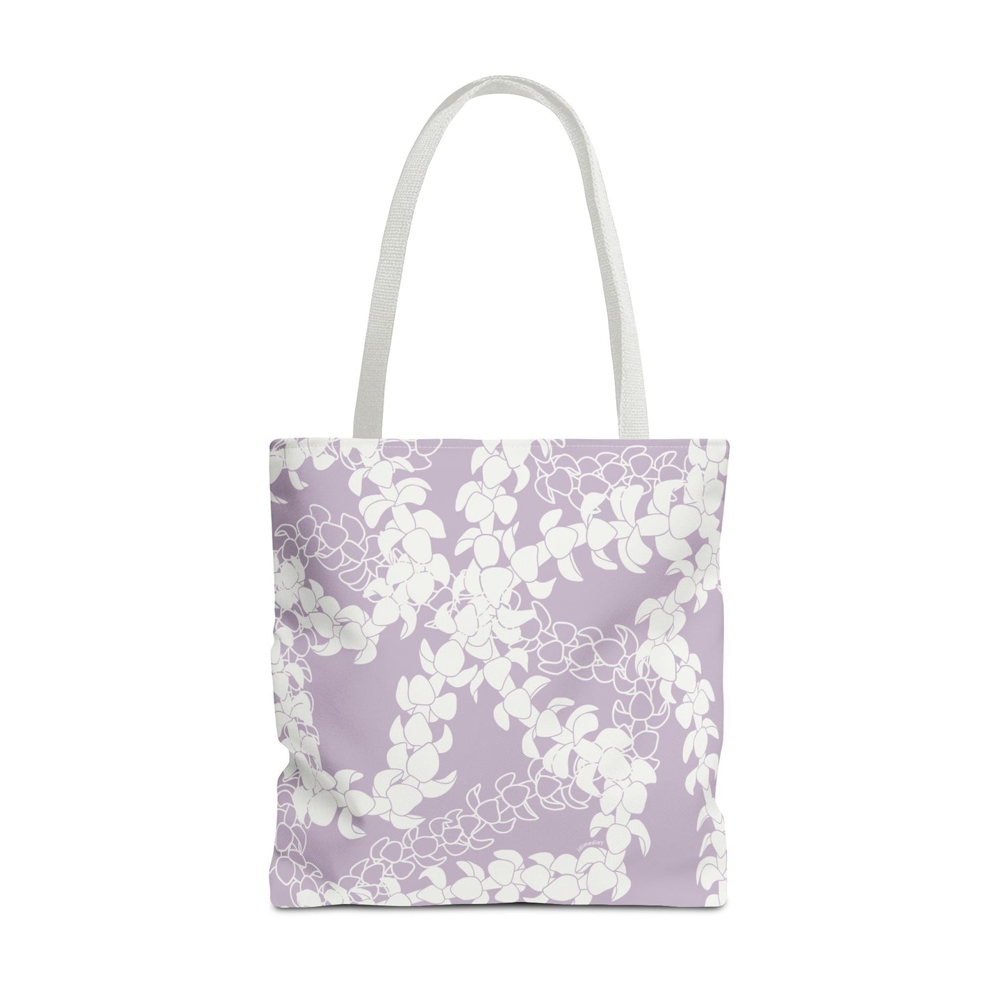 Tote Bag- Puakenikeni Lei (Pinky Periwinkle)