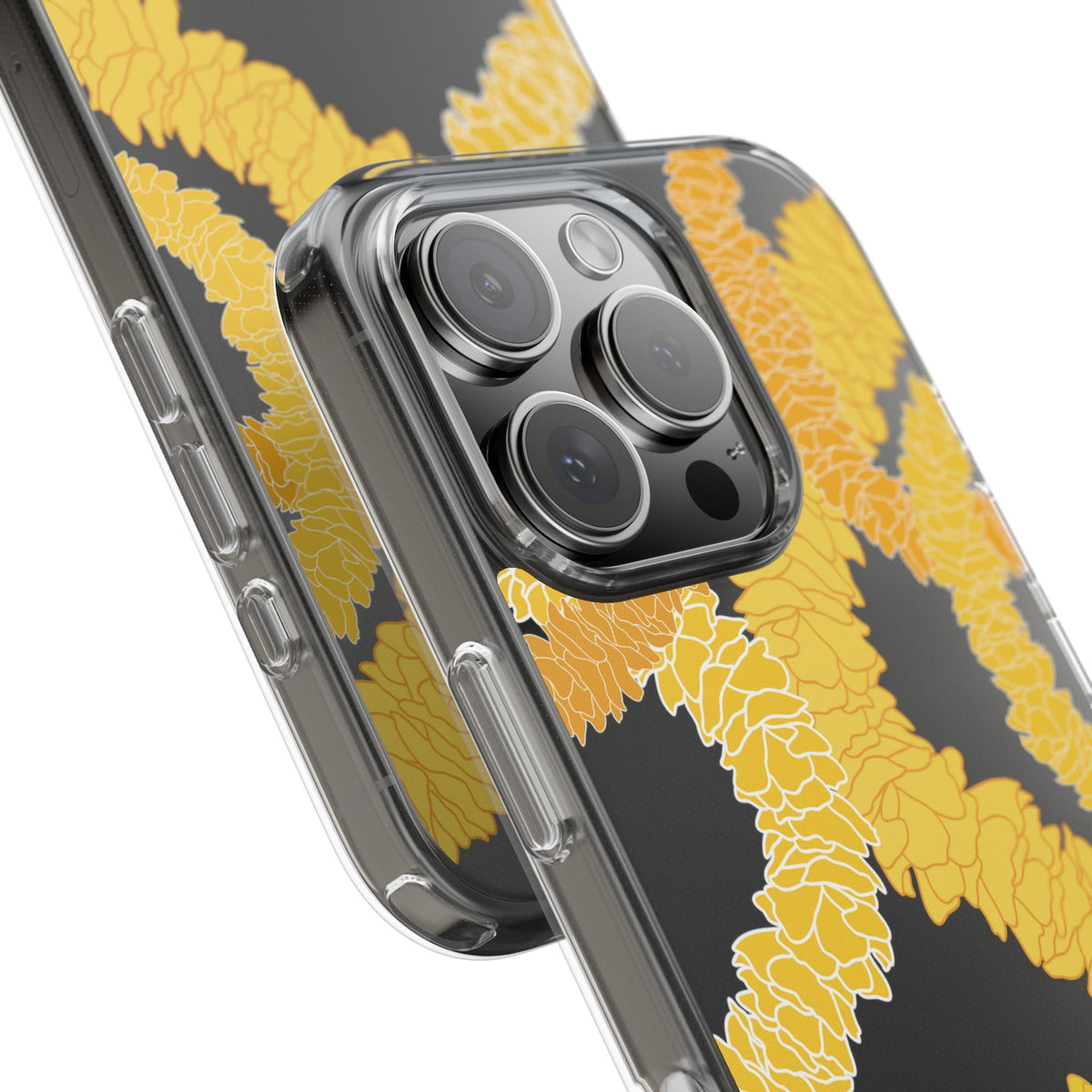 Ilima Flower Lei CLEAR Case