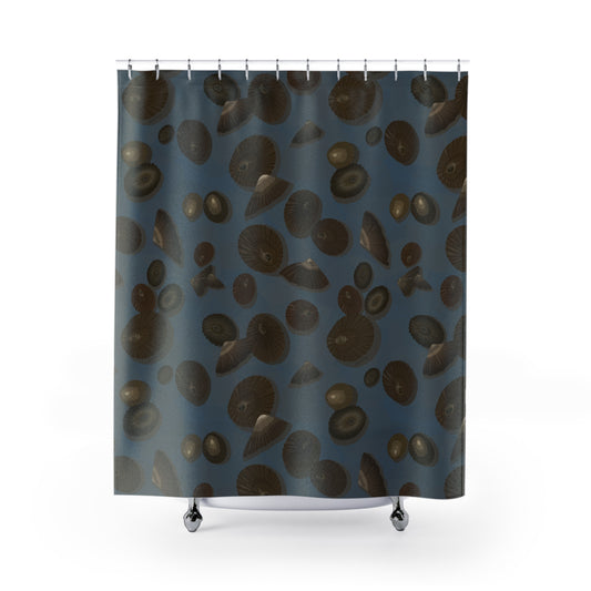 Shower Curtain- Lil Opihi Blue