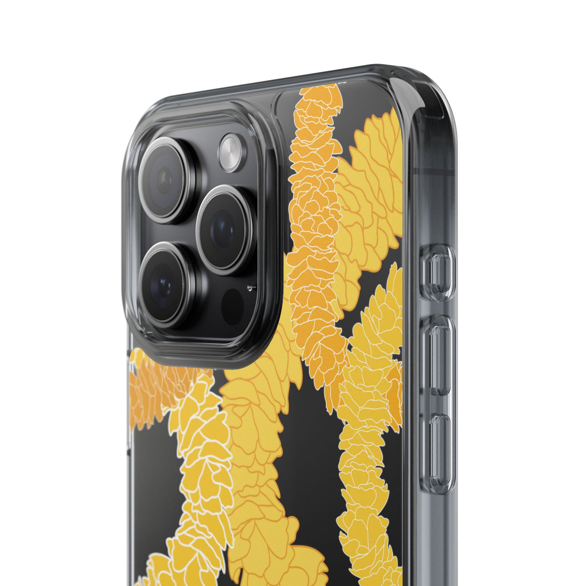 Ilima Flower Lei CLEAR Case