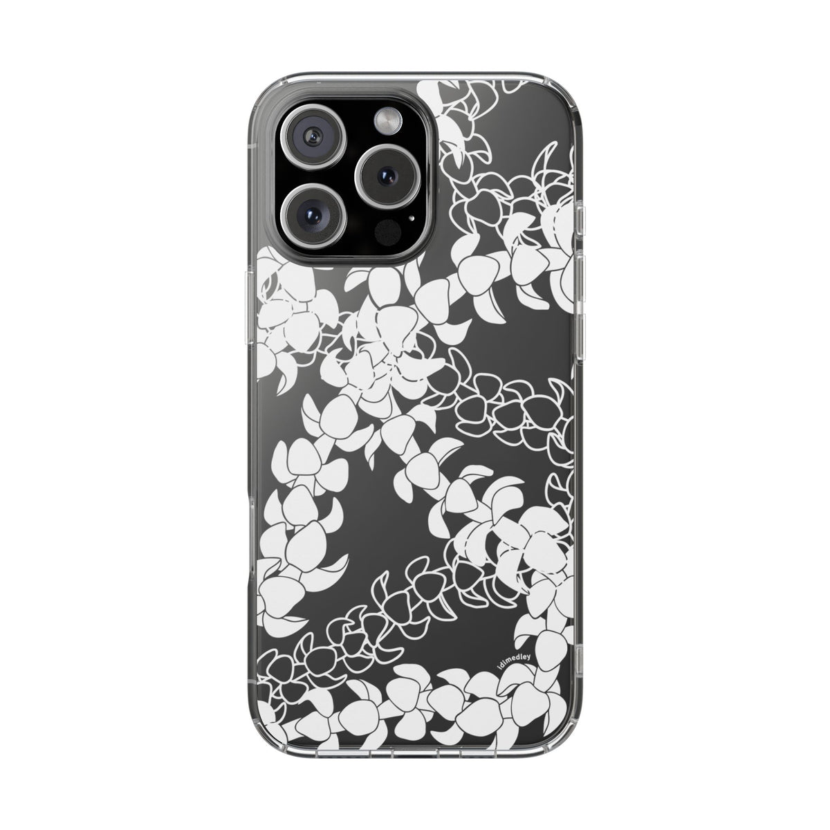 Puakenikeni Curvilinear Lei CLEAR Case
