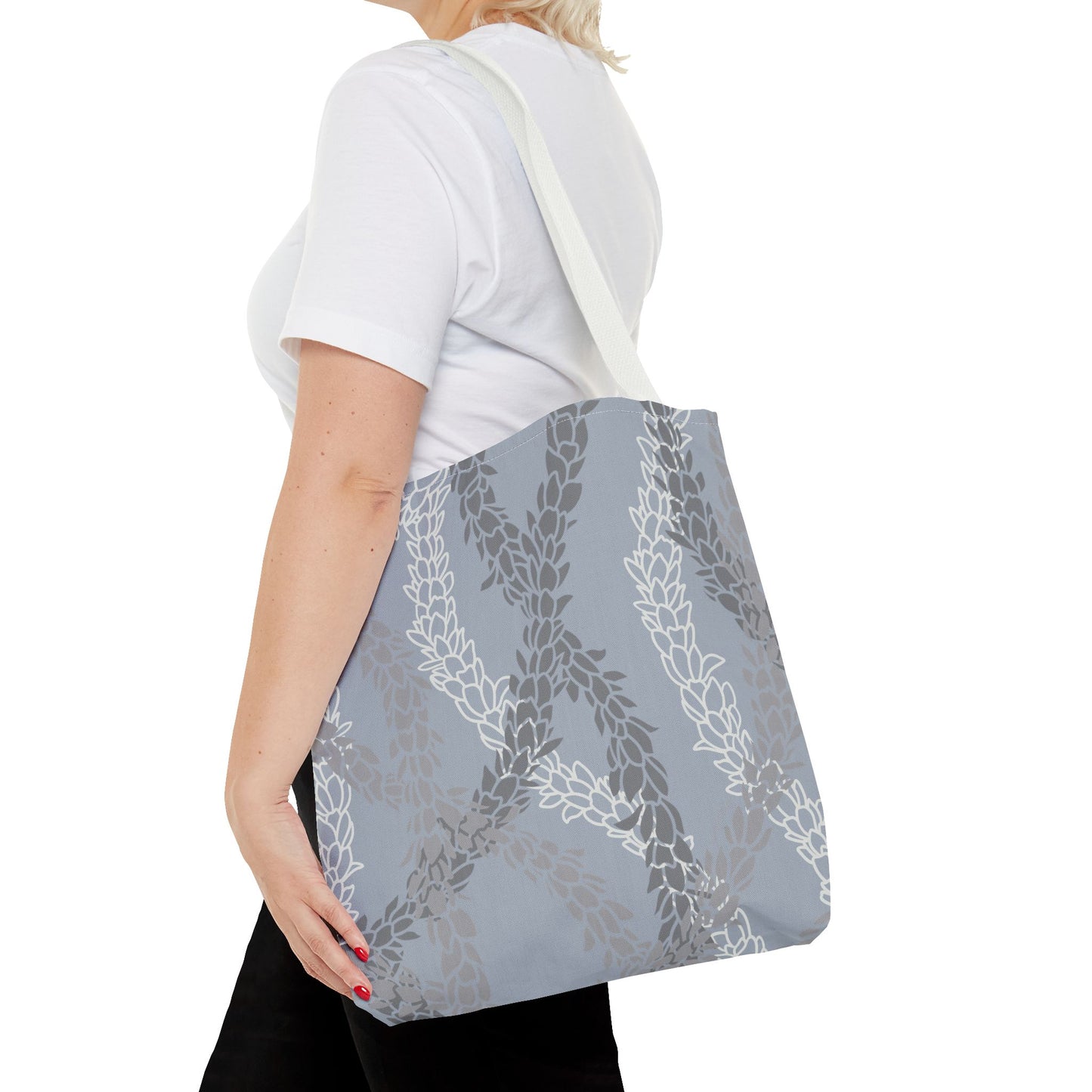 Tote bag- Pikake Wishes (Gray)