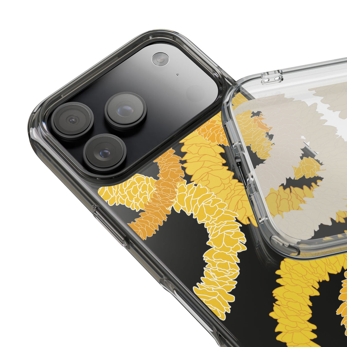 Ilima Flower Lei CLEAR Case