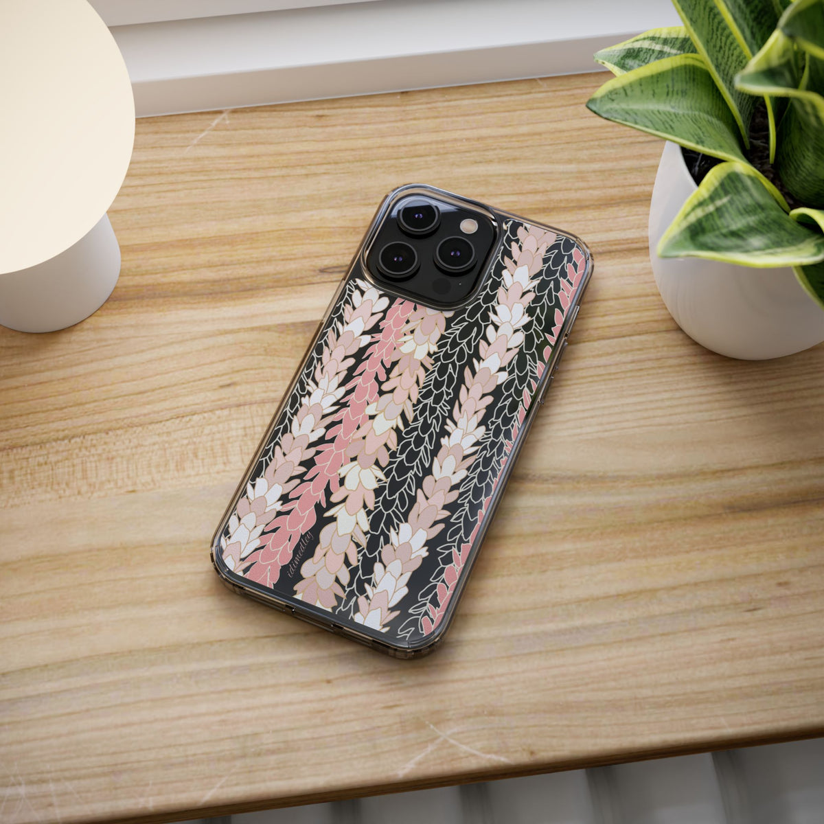 Pakalana Stringing Peach CLEAR Case