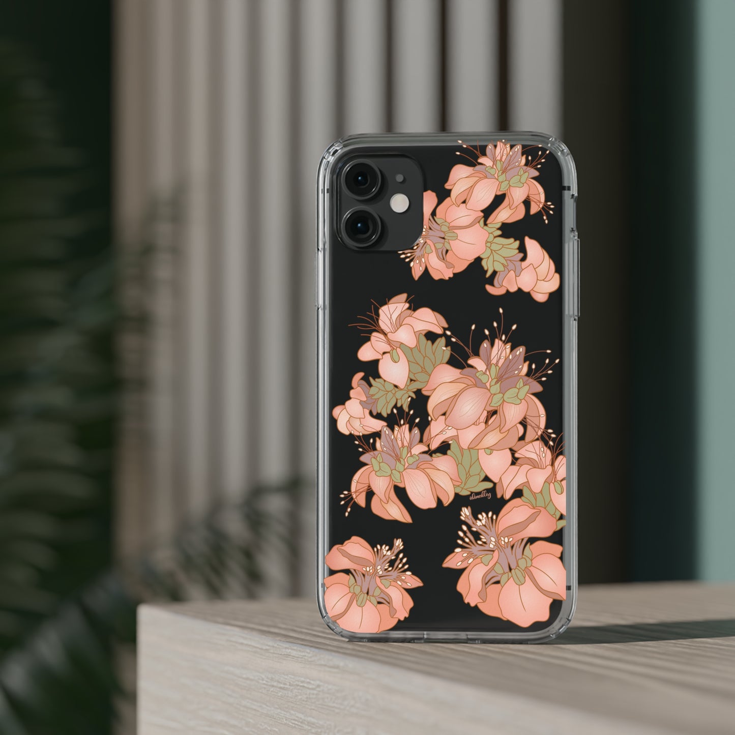 Wili Wili Flowers CLEAR Case