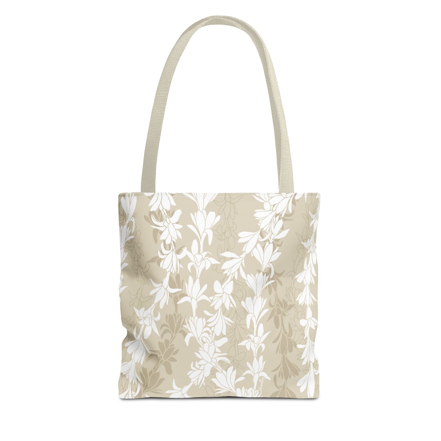 Tote bag- Tuberoses for Nohea (Sand)