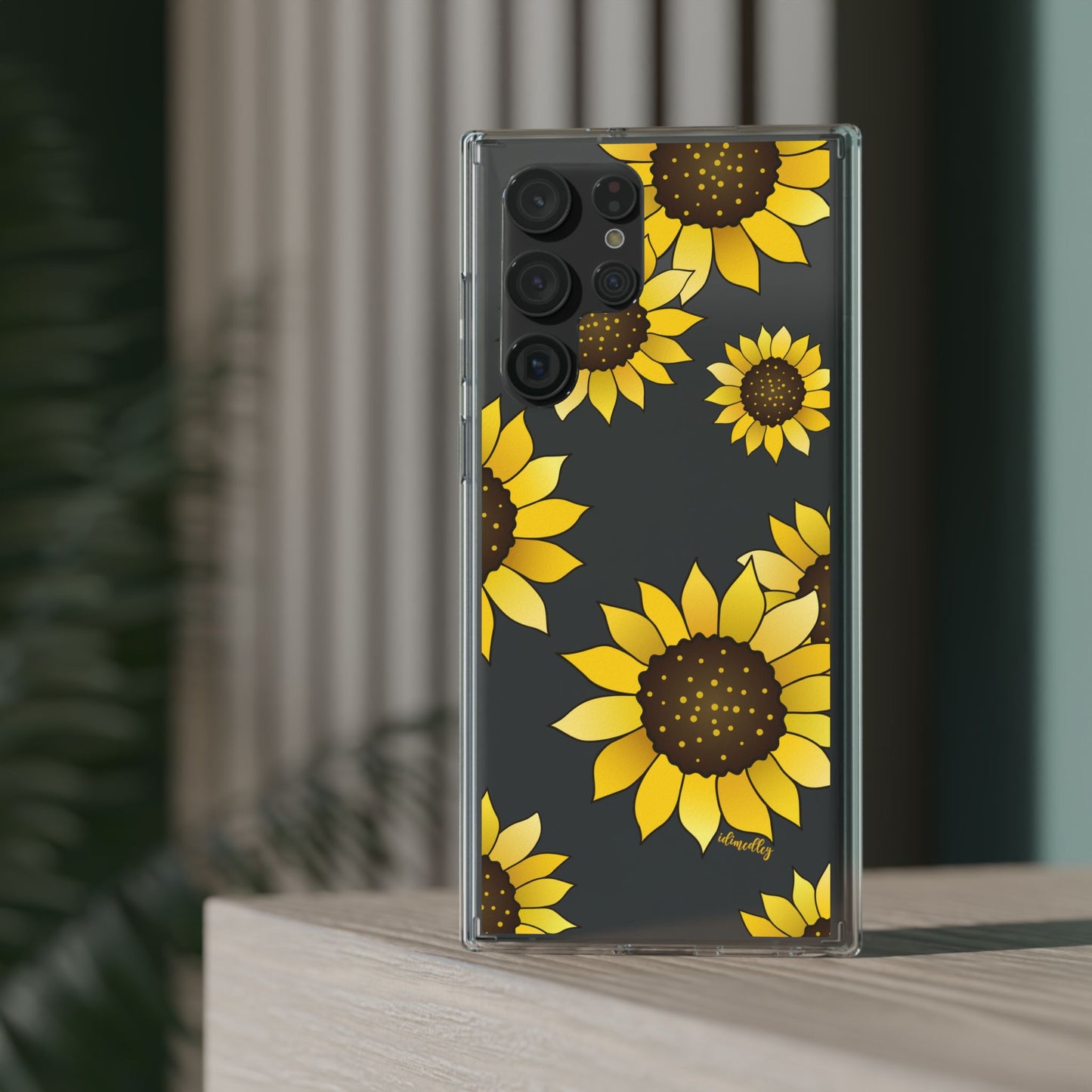 Sunflowers CLEAR Case