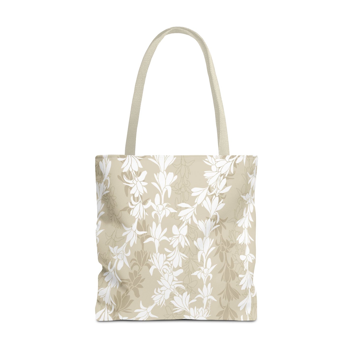 Tote bag- Tuberoses for Nohea (Sand)