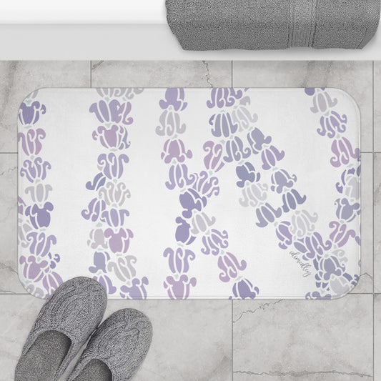 Bath Mat- Crown Flower Melodies