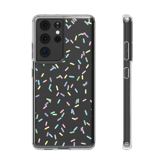 Rainbow Sprinkles CLEAR Case