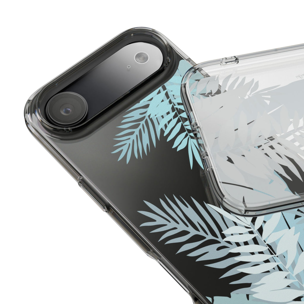 Whispering Leaves (Blue) CLEAR Case